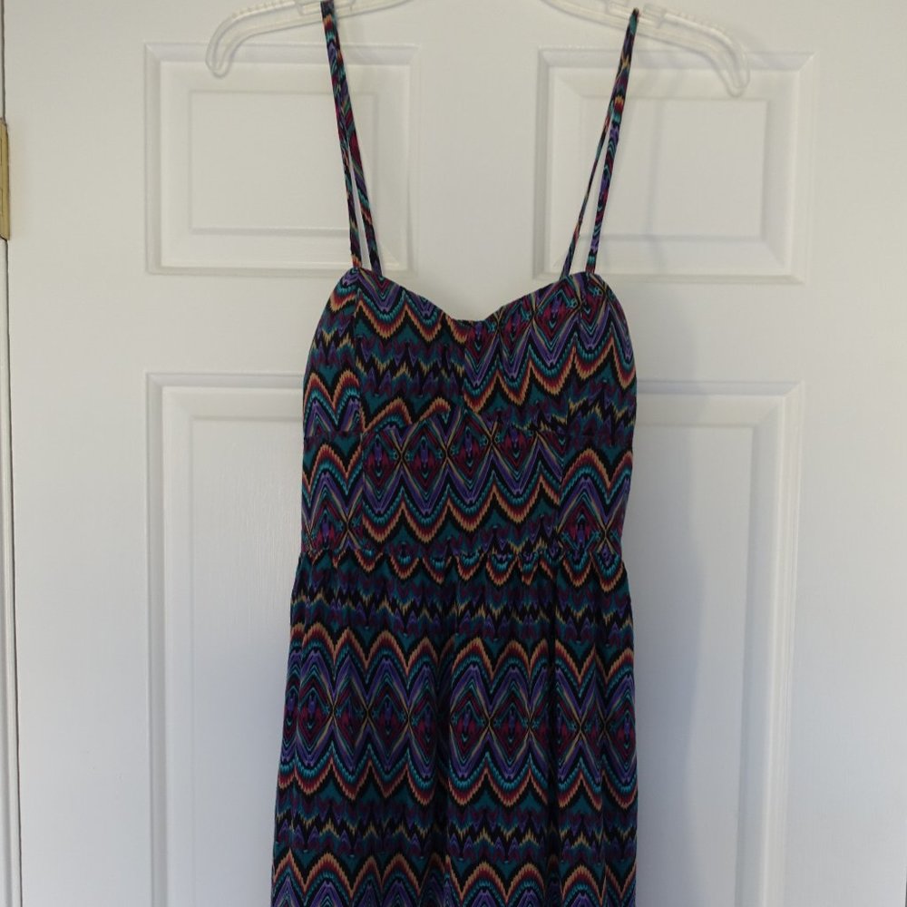 3/$25 Multi-Colored Patterned Mini Dress